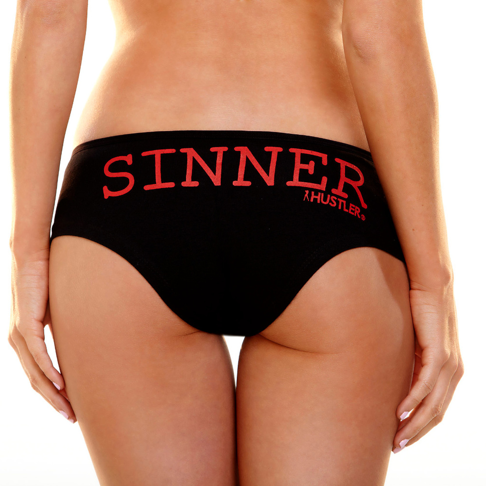 Hustler Lingerie's "SINNER" Print Bootyshrt